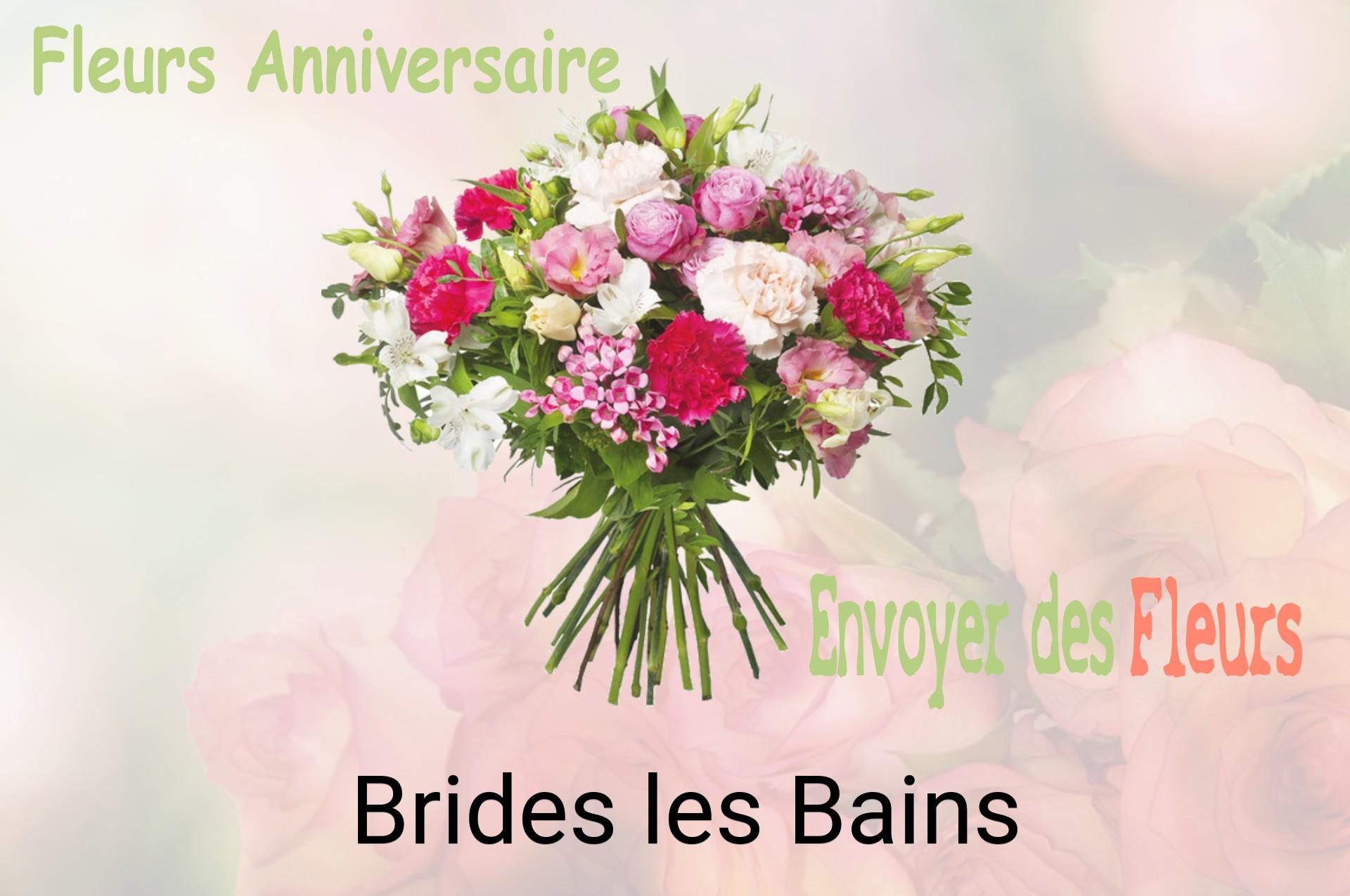 Bouquet de fleurs d’anniversaire livré à Brides-les-Bains