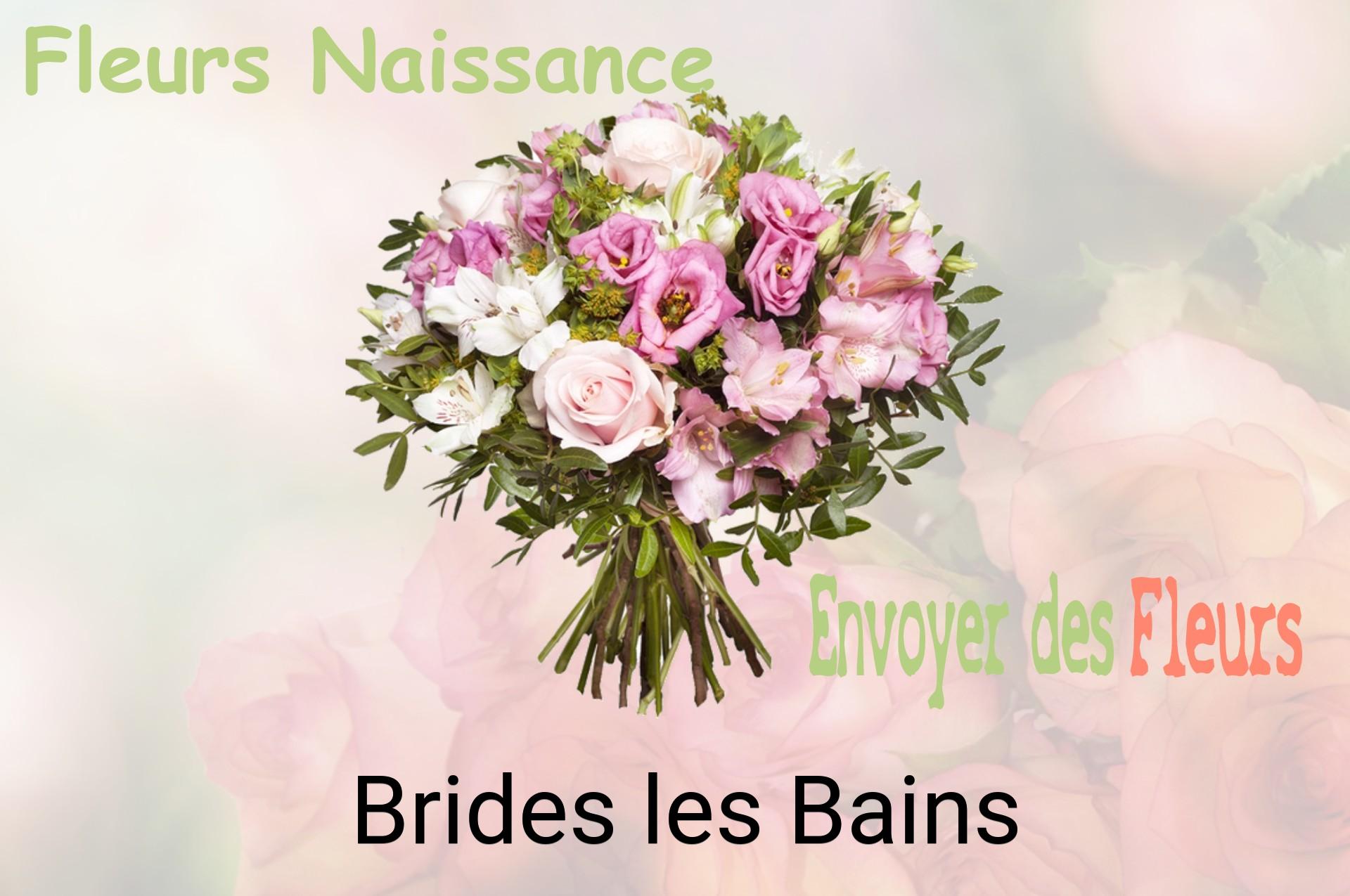 Bouquet de fleurs de naissance livré à Brides-les-Bains